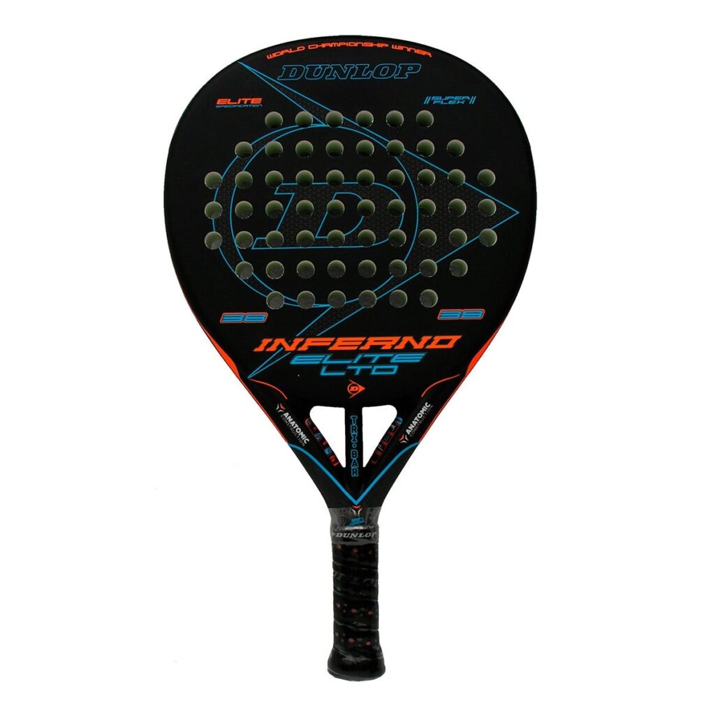 Raquette de padel Dunlop Inferno Elite Lt G1 Hl Orange Blue
