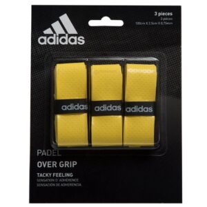 Adidas Overgrip Set 3 Unités Yellow