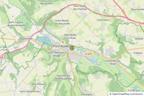Carte des clubs de padel à Pont audemer